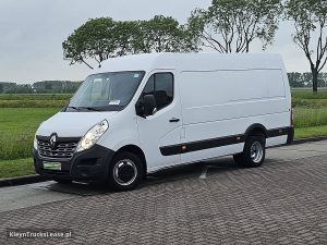 Strona kierowcy z przodu — Renault MASTER T35 dubbel lucht EURO6 z 2018 roku