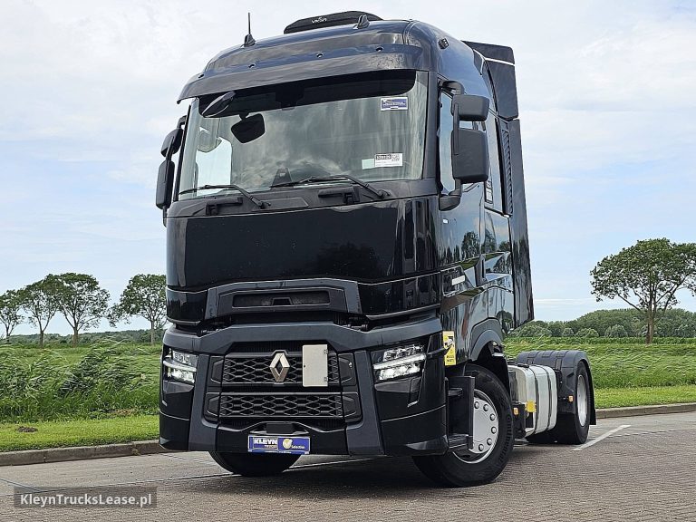 Renault T 480 HIGH 13 LITER 480 PS z 2022 roku, ciągnik siodłowy z zagranicy — przód pojazdu