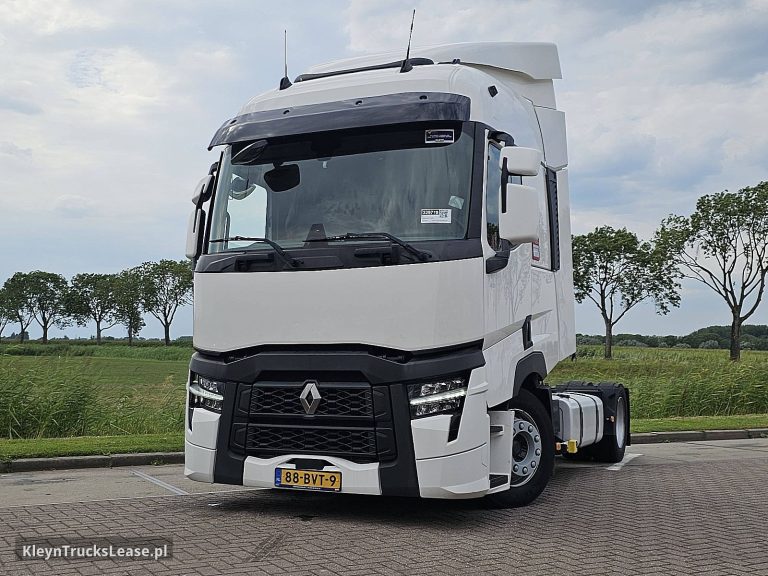 Renault T 480 X-LOW MEGA z 2023 roku, ciągnik siodłowy z zagranicy — przód pojazdu