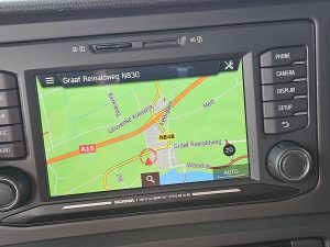 Wyposażenie specjalne wnętrza, ujęcie 5 — Scania G410 LNG z 2021 roku