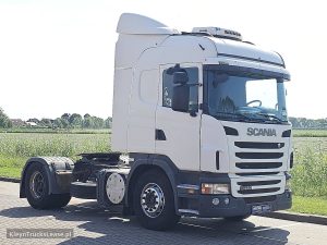 Strona pasażera z przodu — Scania G420 CLIMA RETARDER z 2011 roku