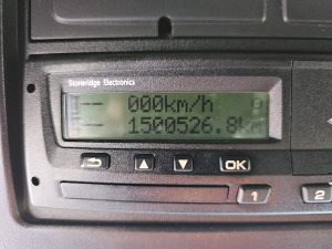 Licznik przebiegu — Scania G420 CLIMA RETARDER z 2011 roku