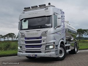 Przód pojazdu — Scania G500 MILKTANK,12M3 z 2021 roku