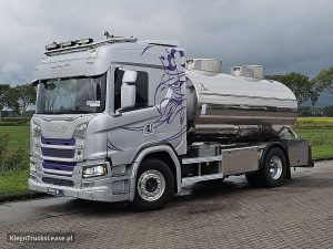 Strona kierowcy z przodu — Scania G500 MILKTANK,12M3 z 2021 roku