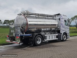 Strona pasażera z tyłu — Scania G500 MILKTANK,12M3 z 2021 roku