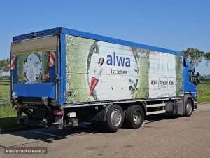 Strona pasażera z tyłu — Scania P280 6X2*4 LIFT GETRÄNKE z 2015 roku