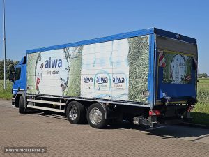 Strona kierowcy z tyłu — Scania P280 6X2*4 LIFT GETRÄNKE z 2015 roku