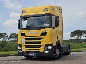 Przód pojazdu — Scania R450 z 2022 roku