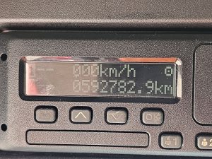 Licznik przebiegu — Scania R450 CRANE HMF 1720-K4 z 2019 roku