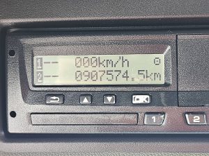 Licznik przebiegu — Scania R450 RETARDER CR20N z 2017 roku