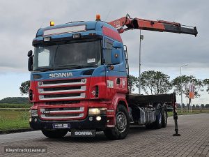 Przód pojazdu — Scania R480 6X2 MANUAL CRANE z 2007 roku