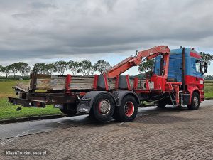 Strona pasażera z tyłu — Scania R480 6X2 MANUAL CRANE z 2007 roku