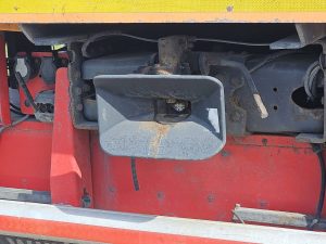 Hak holowniczy — Scania R490 8X2*6 HMF 6020K6 z 2015 roku