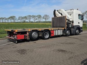 Strona pasażera z tyłu — Scania R490 8X2*6 HMF 6020K6 z 2015 roku
