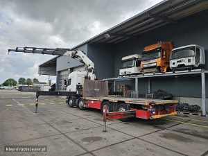 Strona kierowcy z tyłu — Scania R490 HMF 6020 z 2016 roku