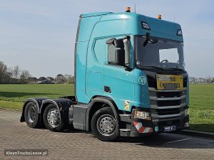 Strona pasażera z przodu — Scania R500 z 2022 roku