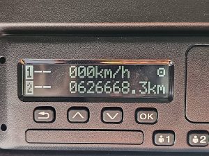 Licznik przebiegu — Scania R500 6X2*4 NB LEATHER z 2021 roku