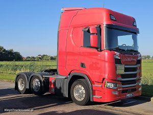 Strona pasażera z przodu — Scania R500 6x2/4 RETARDER ADR z 2021 roku