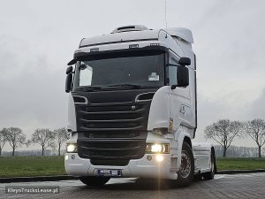 Przód pojazdu — Scania R520 HL V8 LEATHER RET. z 2015 roku