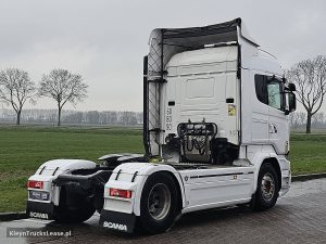 Strona pasażera z tyłu — Scania R520 HL V8 LEATHER RET. z 2015 roku
