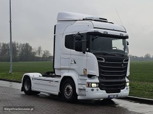 Strona pasażera z przodu — Scania R520 HL V8 LEATHER RET. z 2015 roku