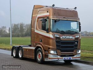 Strona pasażera z przodu — Scania R580 6X2 NB LED LEATHER z 2020 roku