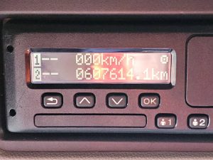 Licznik przebiegu — Scania R580 6X2 NB LED LEATHER z 2020 roku