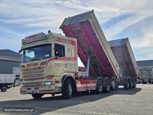 Przód pojazdu — Scania R580 8X4 COMBI SPECIAL z 2016 roku