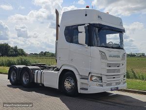 Strona pasażera z przodu — Scania R580 V8 6X4 80 TON RETARD z 2021 roku