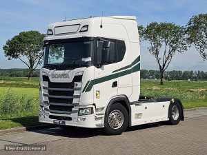 Strona kierowcy z przodu — Scania S540 4X AIR RET. LED z 2021 roku