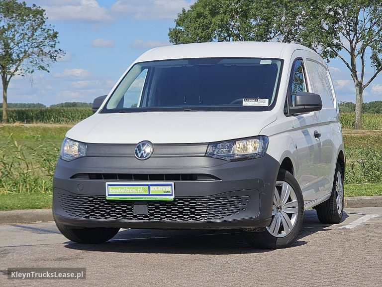 Volkswagen CADDY 2.0 ac EURO6 z 2021 roku, kompaktowy dostawczak z zagranicy — przód pojazdu