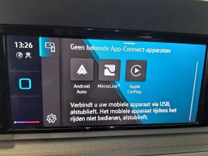 Ekran z Apple CarPlay — Volkswagen CADDY 2.0 L1 NAP Euro6 Carplay z 2021 roku