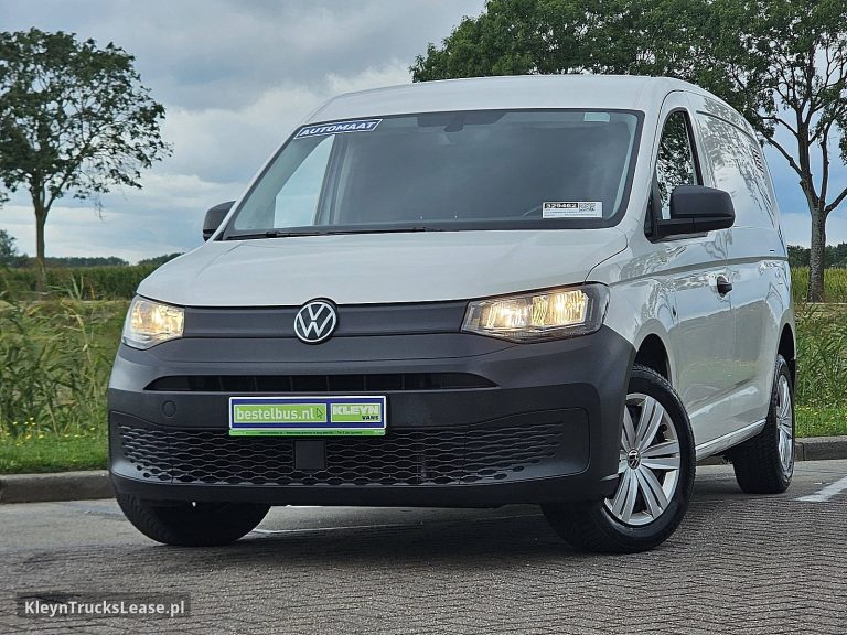 Volkswagen CADDY 2.0 L2 Maxi Automaat AC! z 2023 roku, kompaktowy dostawczak z zagranicy — przód pojazdu