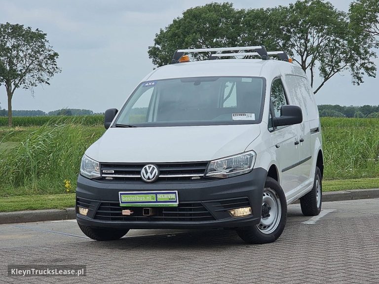 Volkswagen CADDY MAXI 2.0 ac 4motion EURO6 z 2019 roku, kompaktowy dostawczak z zagranicy — przód pojazdu