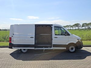 Drzwi boczne przestrzeni ładunkowej — Volkswagen CRAFTER 2.0 L3H2 Airco Carplay z 2021 roku