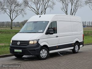 Strona kierowcy z przodu — Volkswagen CRAFTER 35 2.0 L3H3 140Pk Automaat! z 2023 roku