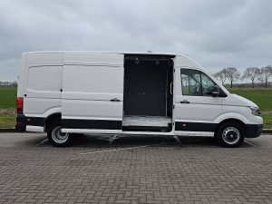 Drzwi boczne przestrzeni ładunkowej — Volkswagen CRAFTER 50 2.0 TDI 177 L4H3 z 2018 roku