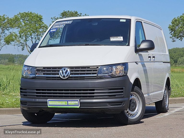 Volkswagen TRANSPORTER 2.0 TDI 4motion koeling EUR6 z 2019 roku, chłodnia z zagranicy — przód pojazdu