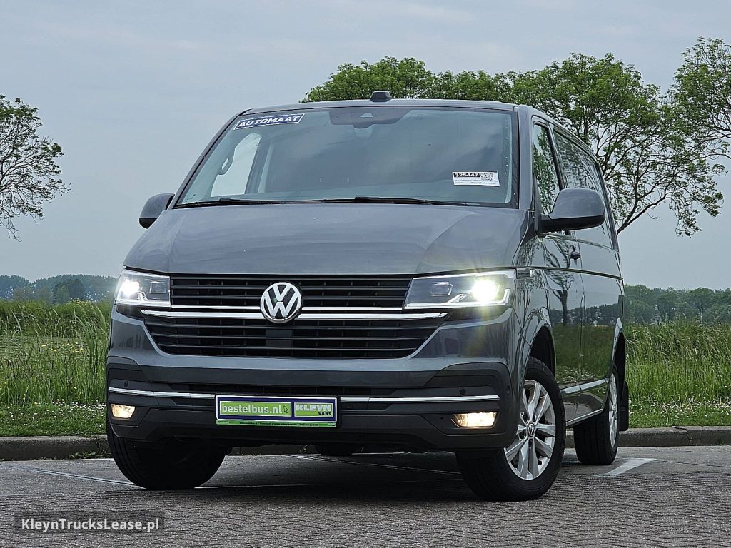 Volkswagen TRANSPORTER 2.0 TDI L1H1 Navi LED DSG z 2020 roku, blaszak z zagranicy — przód pojazdu