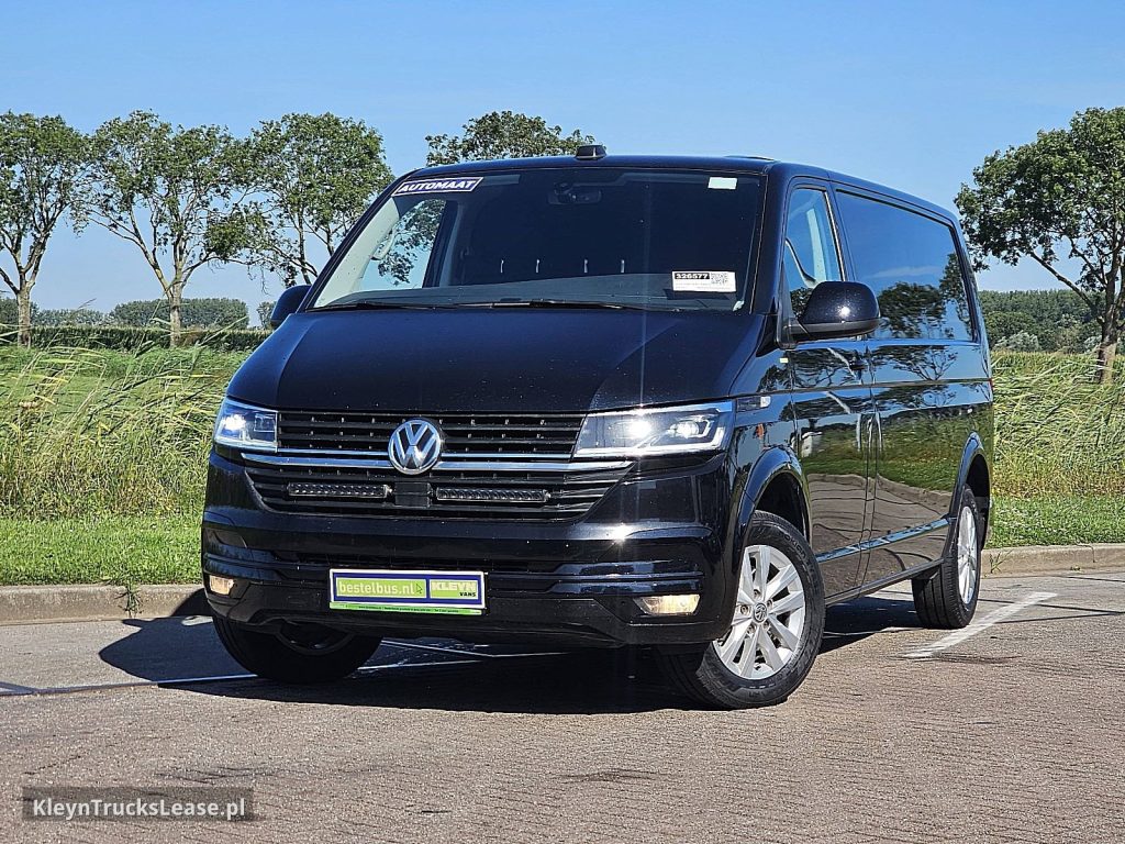 Volkswagen TRANSPORTER 2.0 TDI L2H1 LED 150Pk Euro6 z 2022 roku, blaszak z zagranicy — przód pojazdu
