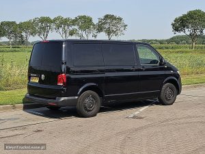 Strona pasażera z tyłu — Volkswagen TRANSPORTER 2.0 TDI T6.1 150Pk Navi NAP! z 2021 roku