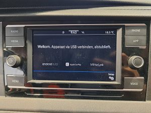 Ekran z Apple CarPlay — Volkswagen TRANSPORTER 2.0 TDI T6.1 2xZijdeur L2 ! z 2023 roku