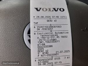Wyposażenie specjalne — Volvo FH 460 6X2 GT Single Boogie z 2022 roku