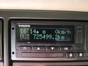 Licznik przebiegu — Volvo FH 460 6X2 XENON SKIRTS z 2020 roku
