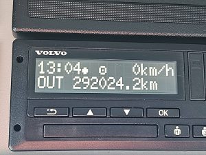 Licznik przebiegu — Volvo FL 240.14 MANUAL AIRCO LIFT z 2021 roku
