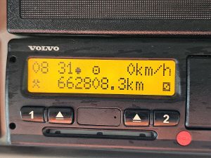 Licznik przebiegu — Volvo FL 250.12 z 2017 roku