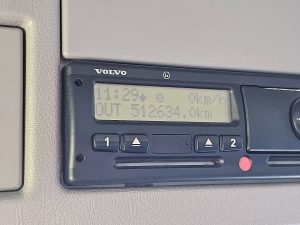 Licznik przebiegu — Volvo FM 13.500 19.000L z 2011 roku
