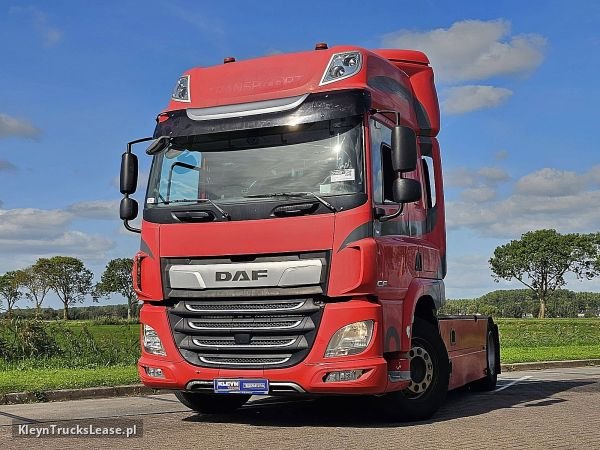 DAF CF 340 4x2 FTS Airco z 2018 roku, ciągnik siodłowy z zagranicy — przód pojazdu