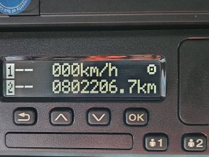 Licznik przebiegu — DAF XF 530 FT 530Pk! z 2018 roku