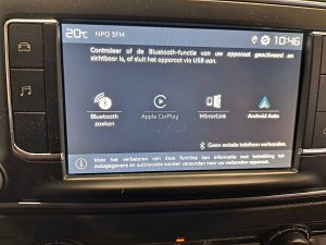Ekran z Apple CarPlay — Fiat E-SCUDO SOH 94.5% 136pk!! z 2022 roku